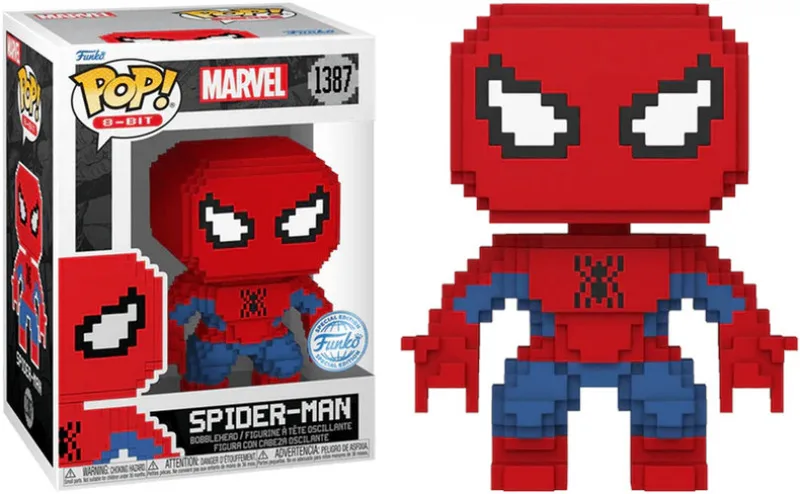 Marvel 8-Bit Funko Pop Vinyl: Spider-Man by Funko – cover 1 of 3