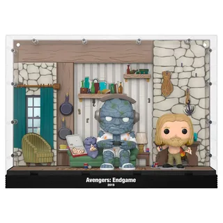 Marvel: Avengers Endgame Funko Pop! Moment Deluxe Vinyl: Miek/Thor/Korg - Thor's House by Funko – cover 2 of 2