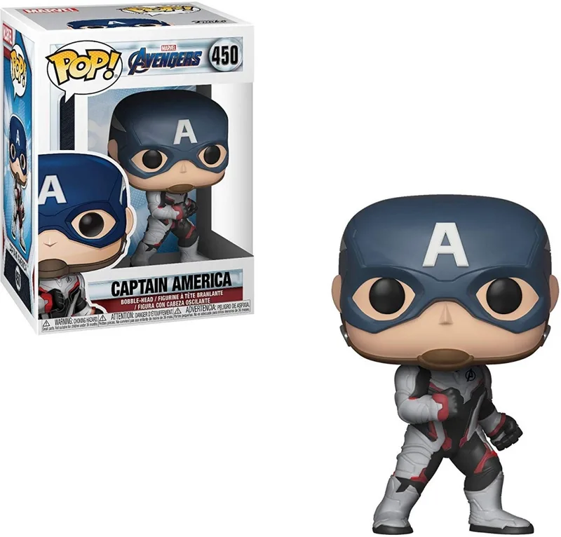 Marvel Avengers Funko Pop Vinyl: Captain America (450) van Funko – cover