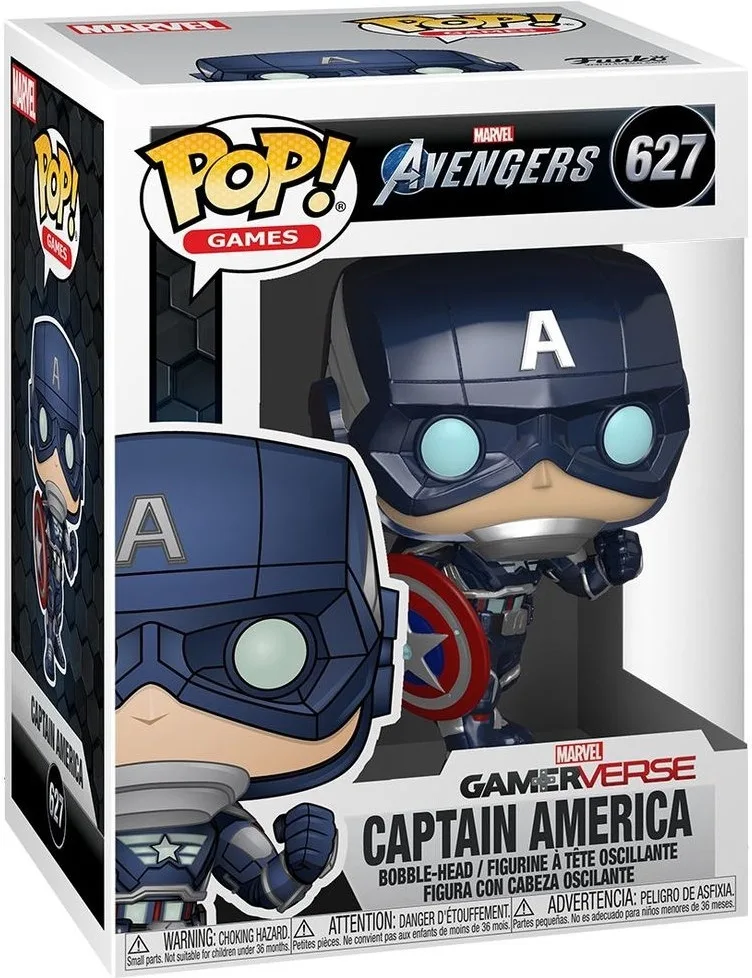 Marvel Avengers Funko Pop Vinyl: Captain America (627) by Funko – cover