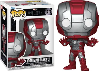 Marvel Avengers: The Infinity Saga Funko Pop Vinyl: Iron Man (Mark 5) by Funko – cover 1 of 2