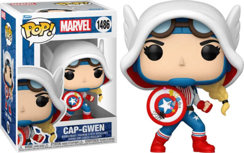 Marvel Funko Pop Vinyl: Cap-Gwen van Funko – cover 1 van 2
