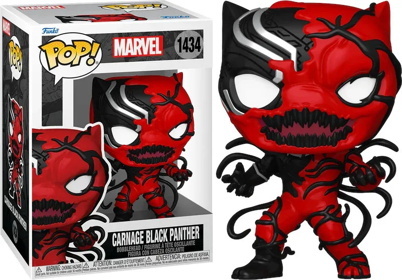 Marvel Funko Pop Vinyl: Carnage Black Panther by Funko – cover 1 of 2