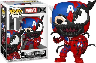Marvel Funko Pop Vinyl: Carnage Captain America by Funko – cover 1 of 2