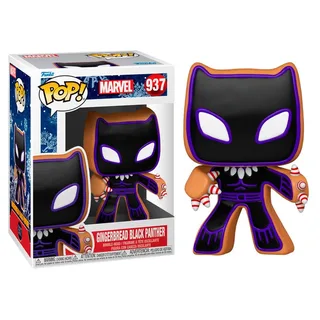 Marvel Funko Pop Vinyl: Gingerbread Black Panther de Funko – jaquette 3 sur 3