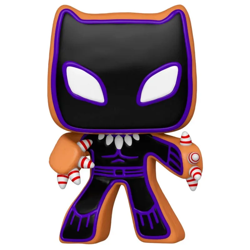 Marvel Funko Pop Vinyl: Gingerbread Black Panther de Funko – jaquette 2 sur 3
