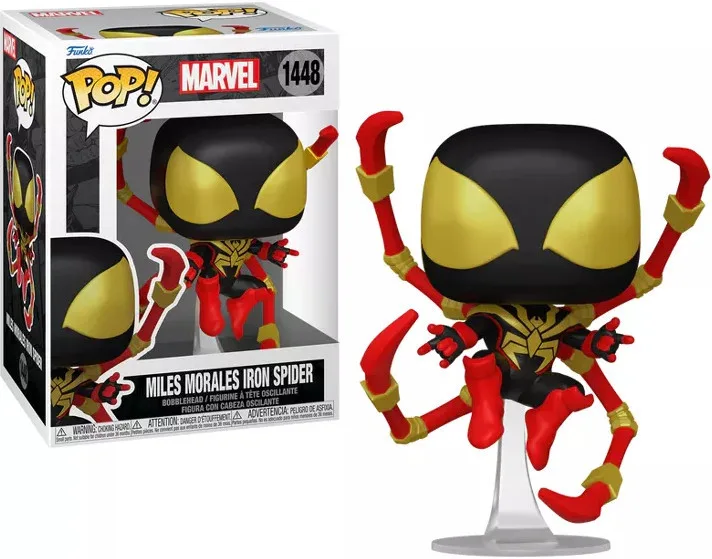 Marvel Funko Pop Vinyl: Miles Morales Iron Spider by Funko – cover