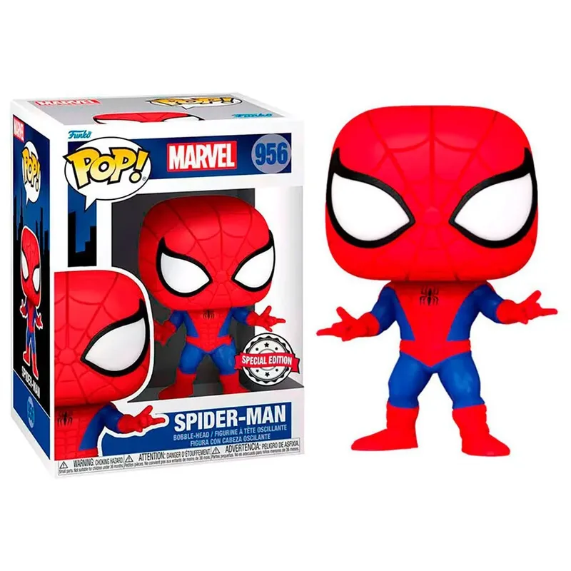 Marvel Funko Pop Vinyl: Spider-Man (956) van Funko – cover 3 van 3