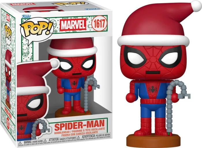 Marvel Funko Pop Vinyl: Spider-Man Nutcracker (1617) van Funko – cover