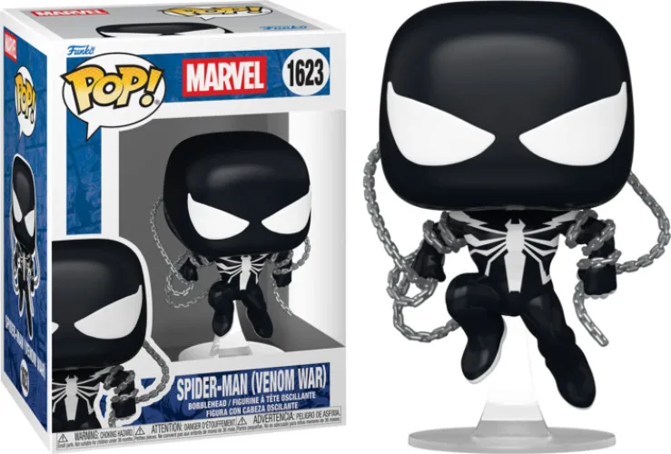 Marvel Funko Pop Vinyl: Spider-Man Venom War (1623) by Funko – cover 1 of 2