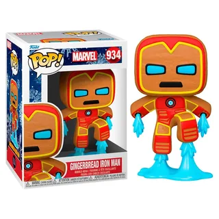 Marvel Gingerbread Funko Pop Vinyl: Gingerbread Iron Man by Funko – cover 3 of 3