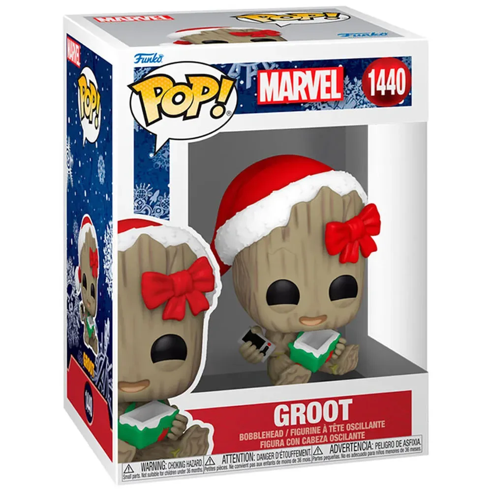 Figurine Groot Avec Cadeau Marvel de Funko – jaquette