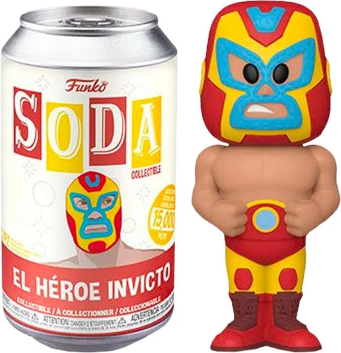 Marvel Luchadores Funko Vinyl Soda: El Héroe Invicto van Funko – cover