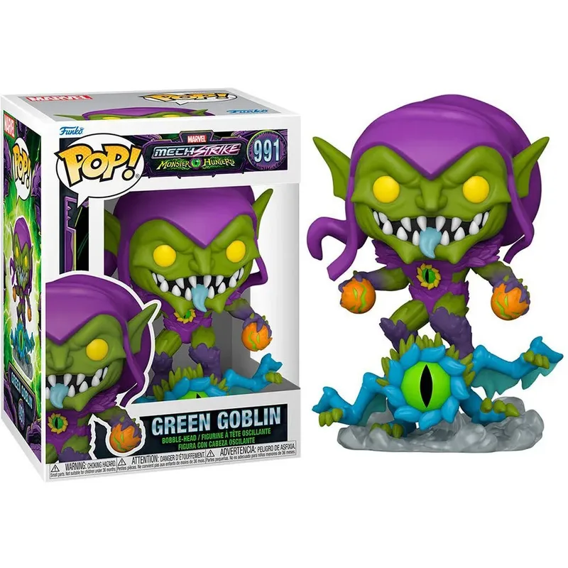 Marvel Mech-Strike Monster Hunters Funko Pop Vinyl: Green Goblin by Funko – cover 3 of 3