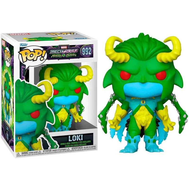 Marvel Mech-Strike Monster Hunters Funko Pop Vinyl: Loki van Funko – cover 3 van 3
