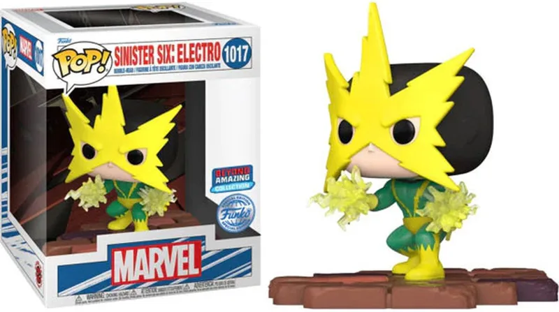 Marvel Spider-Man: Beyond Amazing Deluxe Funko Pop Vinyl: Sinister Six: Electro van Funko – cover 1 van 2