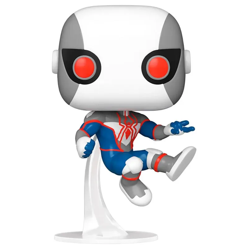Marvel Spider-Man Funko Pop Vinyl: Spider-Man (Bug-Eyes Armor) (Convention Limited Edition) by Funko – cover 2 of 2