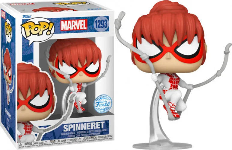 Marvel Spider-Man Funko Pop Vinyl: Spinneret van Funko – cover 1 van 2