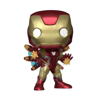 Marvel The Infinity Saga Avengers End Game Funko Pop Vinyl: Iron Man (Glow in the Dark) (1555) van Funko – cover 2 van 2