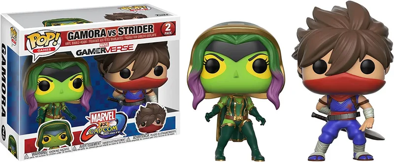 Marvel vs Capcom Infinite Funko Pop Vinyl: Gamora vs Strider Double Pack by Funko – cover