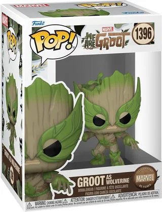 Marvel WAG Funko Pop Vinyl: Groot as Wolverine van Funko – cover 1 van 2