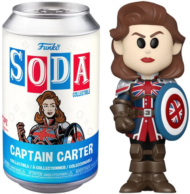 Marvel - What If...? Funko Vinyl Soda: Captain Carter by Funko – cover