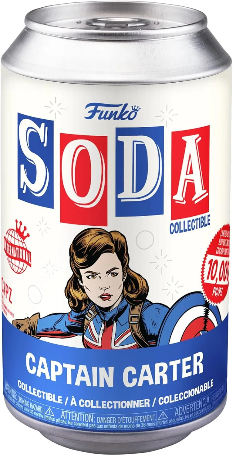 Marvel - What If...? Funko Vinyl Soda: Captain Carter (International) by Funko – cover