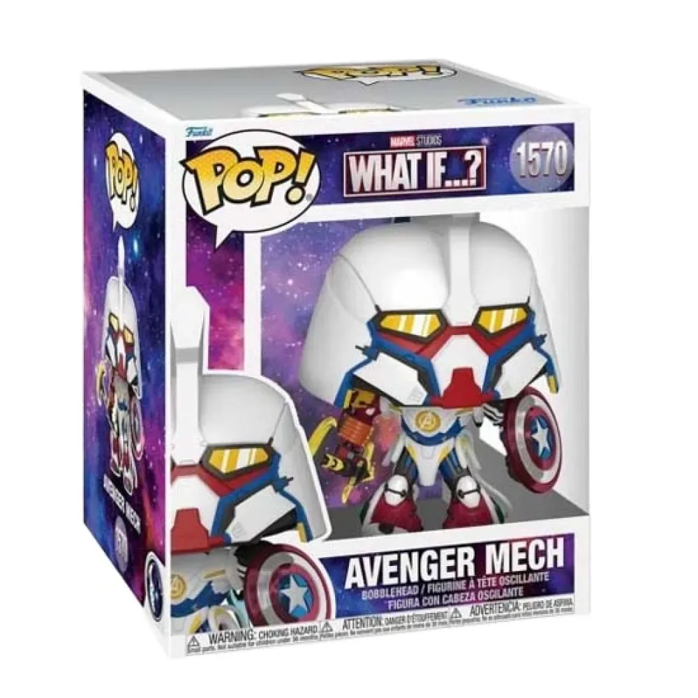 Marvel What If.? Super Mech Supergroot Figuur 15 Cm van Funko – cover