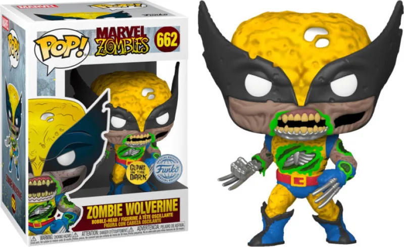 Marvel Zombies Funko Pop Vinyl: Zombie Wolverine (Glow in the Dark) by Funko – cover