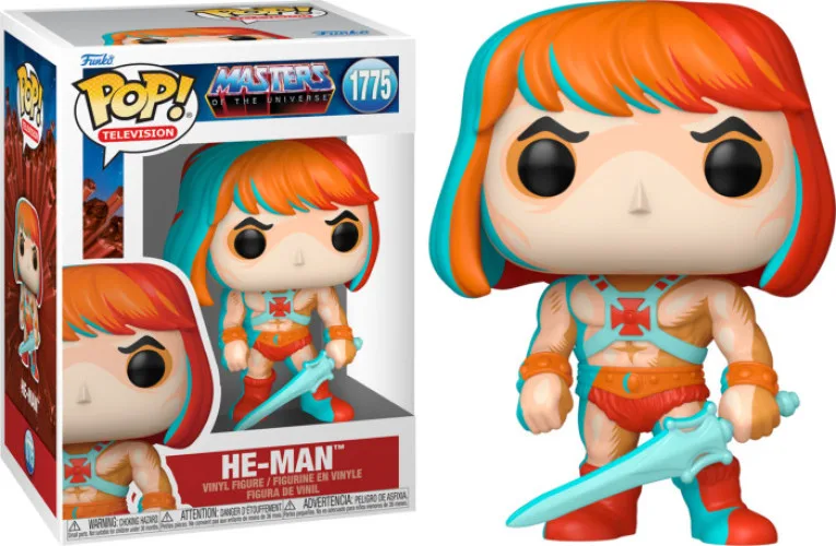 Masters of The Universe Funko Pop Vinyl: He-Man (Comic Deco) van Funko – cover