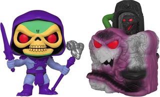 Masters of the Universe Funko Pop Vinyl: Skeletor With Snake Mountain de Funko – jaquette 1 sur 3