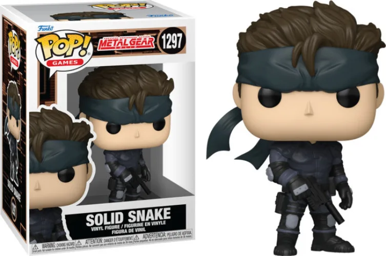 Metal Gear Funko POP Vinyl: Solid Snake van Funko – cover