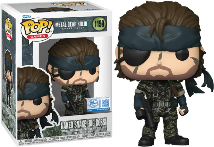 Metal Gear Solid Δ: Snake Eater Funko POP Vinyl: Naked Snake (Big Boss) (1159) van Funko – cover 1 van 2