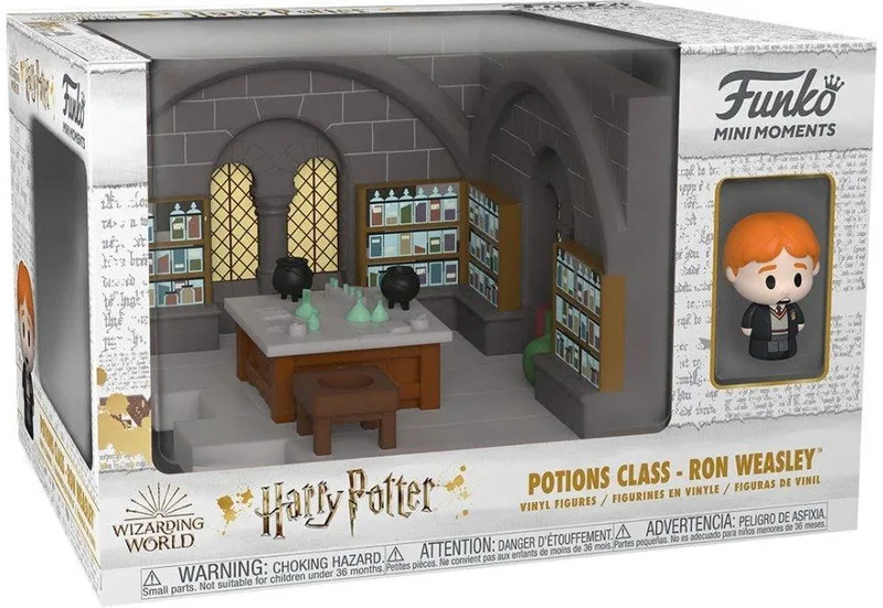 Mini Moments Diorama - Ron Weasley Potions Class by Funko – cover 1 of 3