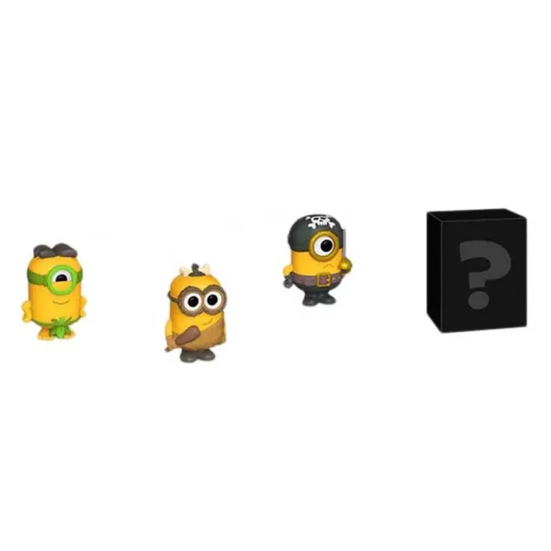 Minions Funko Bitty Pop! 4-Pack: Eye, Matie / Au Naturel / Cro-Minion by Funko – cover 3 of 4