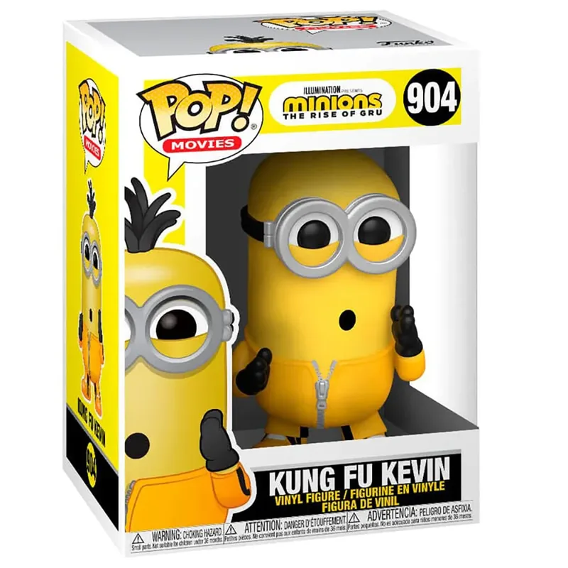 Minions the Rise of Gru Funko Pop Vinyl: Kung Fu Kevin by Funko – cover 2 of 3