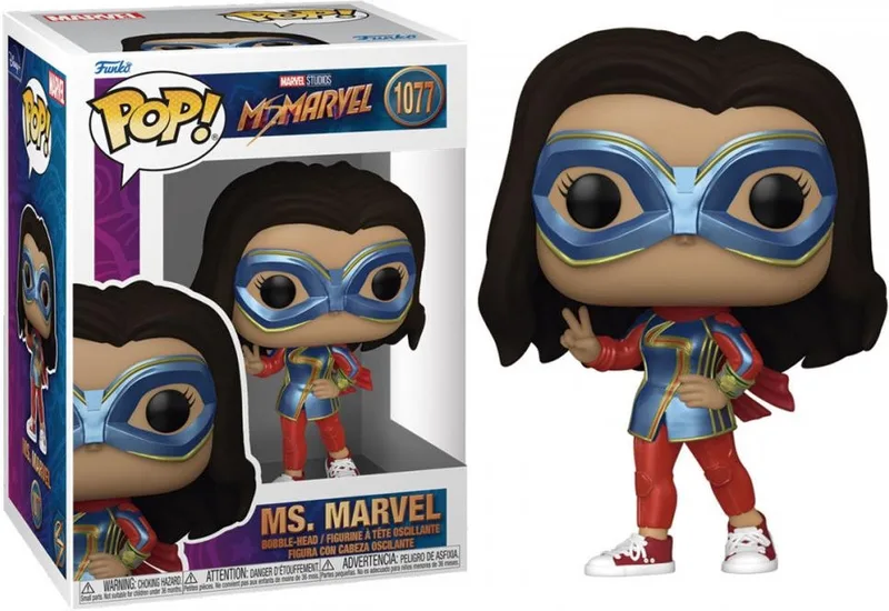 Miss Marvel Funko Pop Vinyl: Miss Marvel van Funko – cover 1 van 3