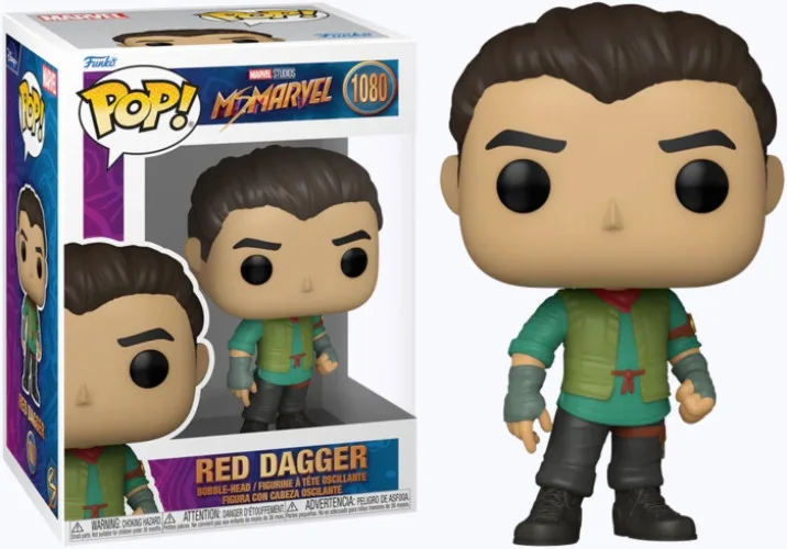 Miss Marvel Funko Pop Vinyl: Red Dagger van Funko – cover 1 van 3
