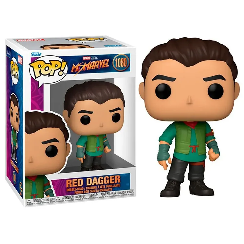 Miss Marvel Funko Pop Vinyl: Red Dagger van Funko – cover 3 van 3