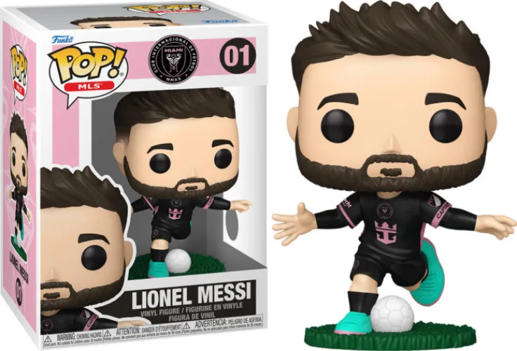 MLS: Inter Miami Funko Pop Vinyl: Lionel Messi van Funko – cover 1 van 2