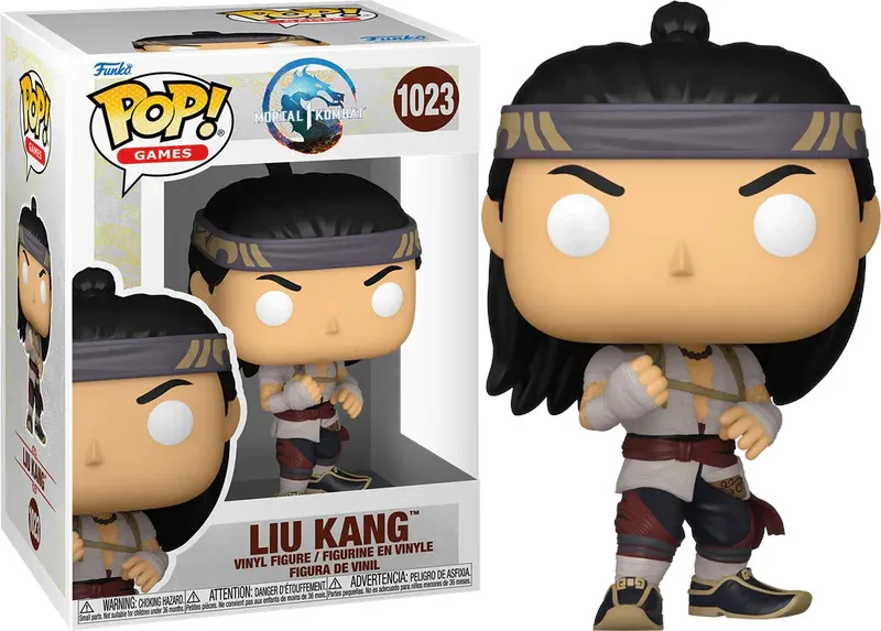 Mortal Kombat 1 Funko Pop Vinyl: Liu Kang van Funko – cover 1 van 2