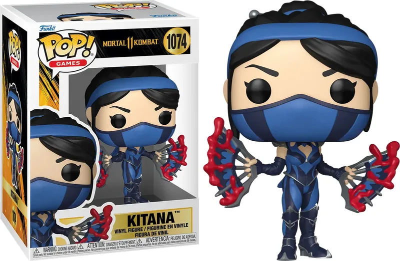 Mortal Kombat 11 Fatality Funko Pop Vinyl: Kitana van Funko – cover 1 van 2
