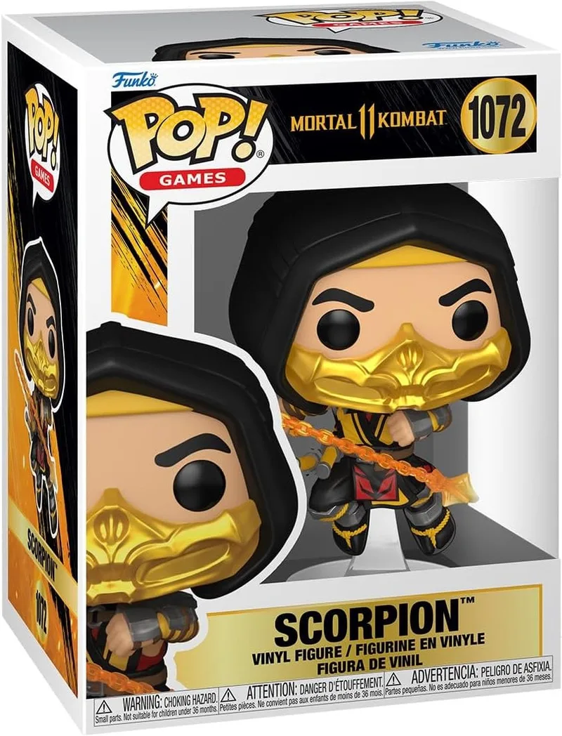 Mortal Kombat 11 Fatality Funko POP Vinyl: Scorpion van Funko – cover 1 van 2
