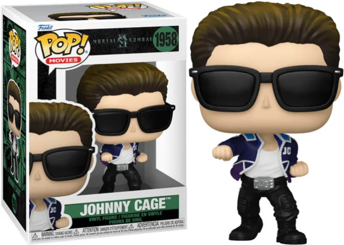Mortal Kombat II Funko Pop Vinyl: Johnny Cage by Funko – cover