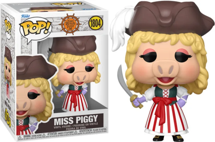 Muppet Treasure Island 30 Funko Pop Vinyl: Miss Piggy (1804) by Funko – cover