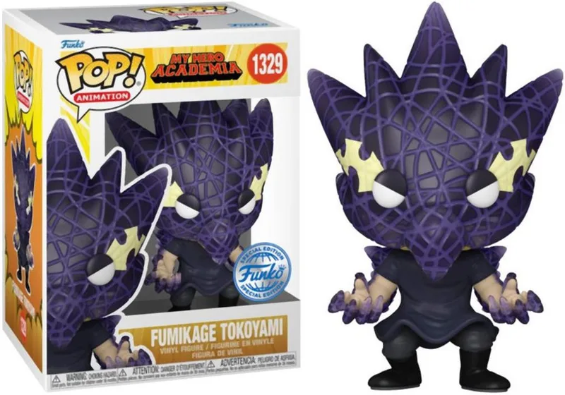 My Hero Academia Funko Pop Vinyl: Fumikage Tokoyami (Black Abyss) (1329) de Funko – jaquette