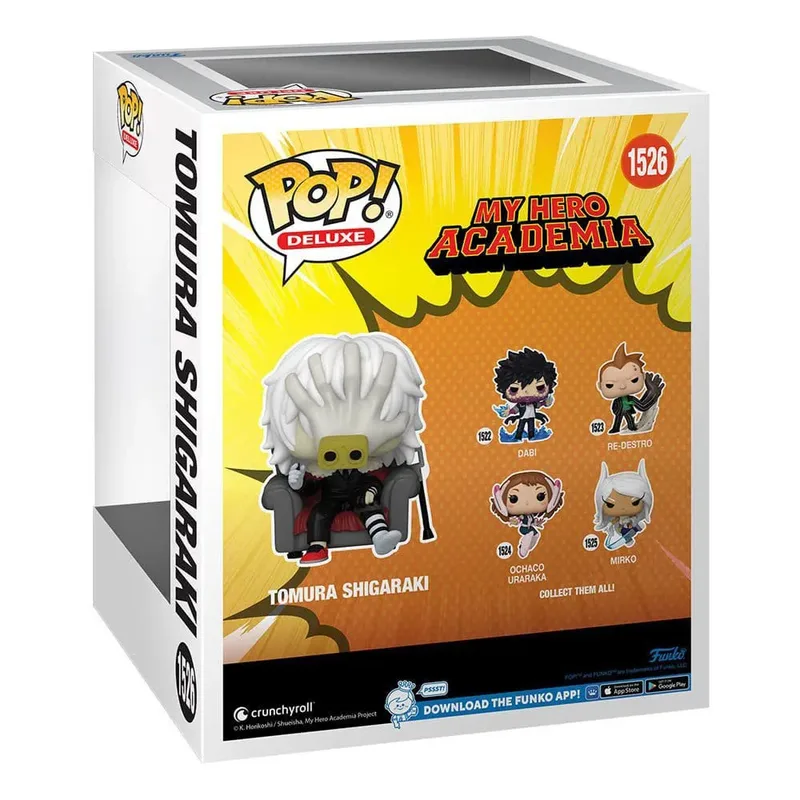 My Hero Academia Funko Pop Vinyl: Tomura Shigaraki in Chair by Funko – cover 2 of 3