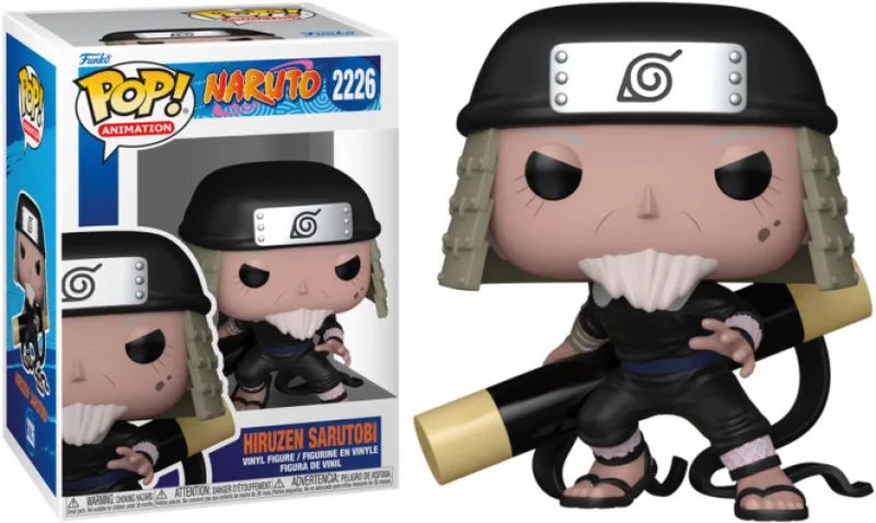 Naruto Funko Pop Vinyl: Hiruzen Sarutobi van Funko – cover