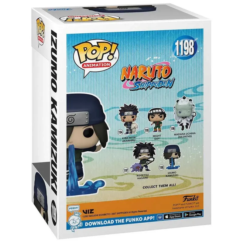 Naruto Shippuden Funko Pop Vinyl: Izumo Kamizuki van Funko – cover 2 van 3