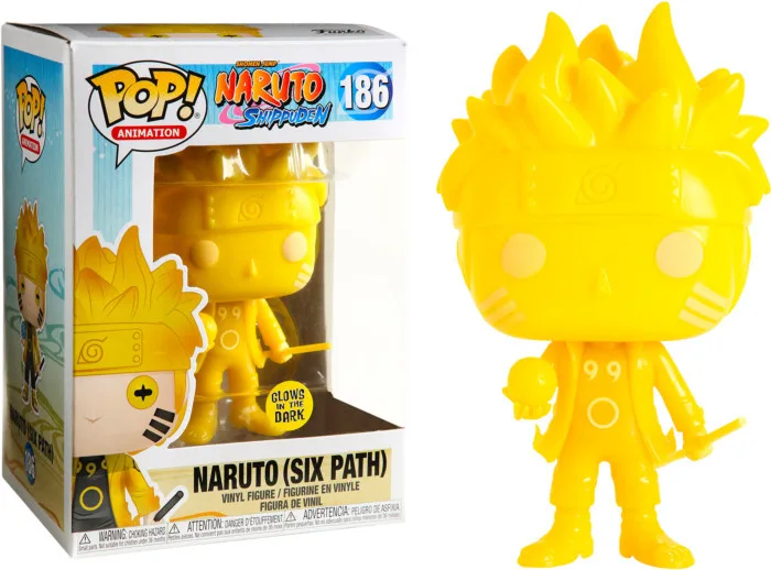 Naruto Shippuden Funko Pop Vinyl: Naruto (Six Path) (Glow in the Dark) by Funko – cover